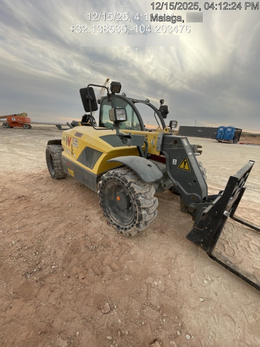 2018 Wacker Neuson TH627 Wacker Neuson TH627 Telehandler w/Canopy, Solid Tires, 48" Carriage and Forks