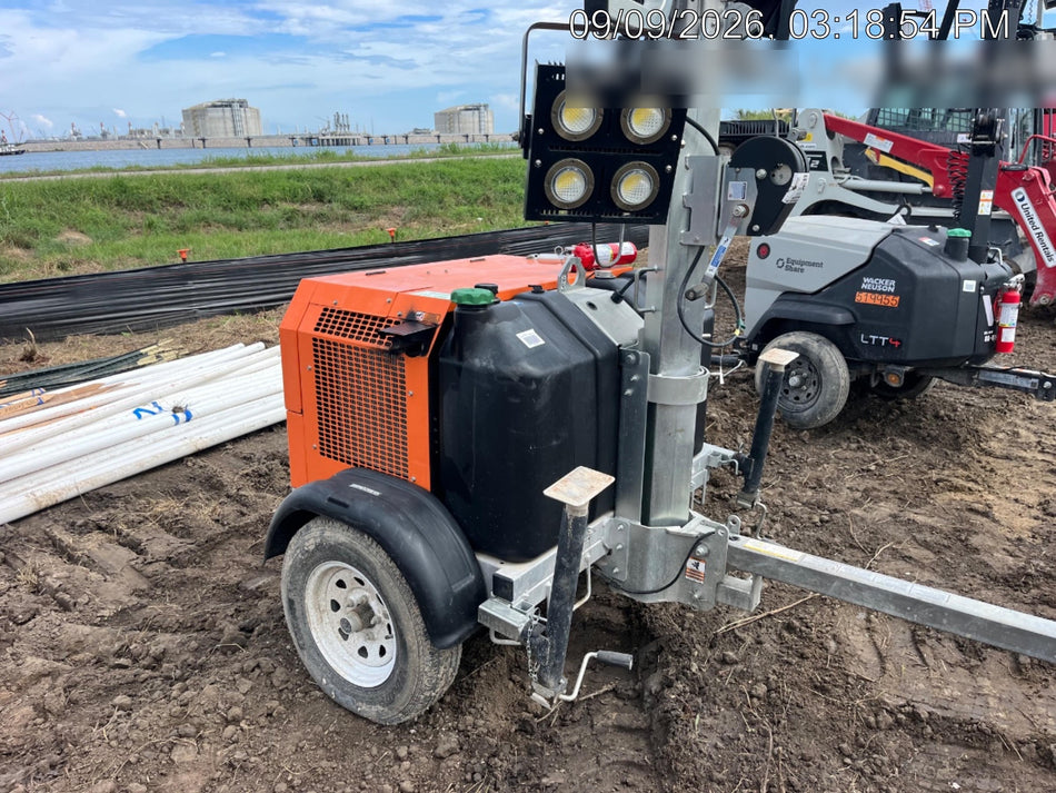 2024 Wanco WLTT-4MM4K Diesel, Deep Sea Controller, Shore Power Plug, Auto Start, (4) 350W LED Floodlights, 4kW Generator, 60 Gal Fuel Tank, 2" Ball, T3