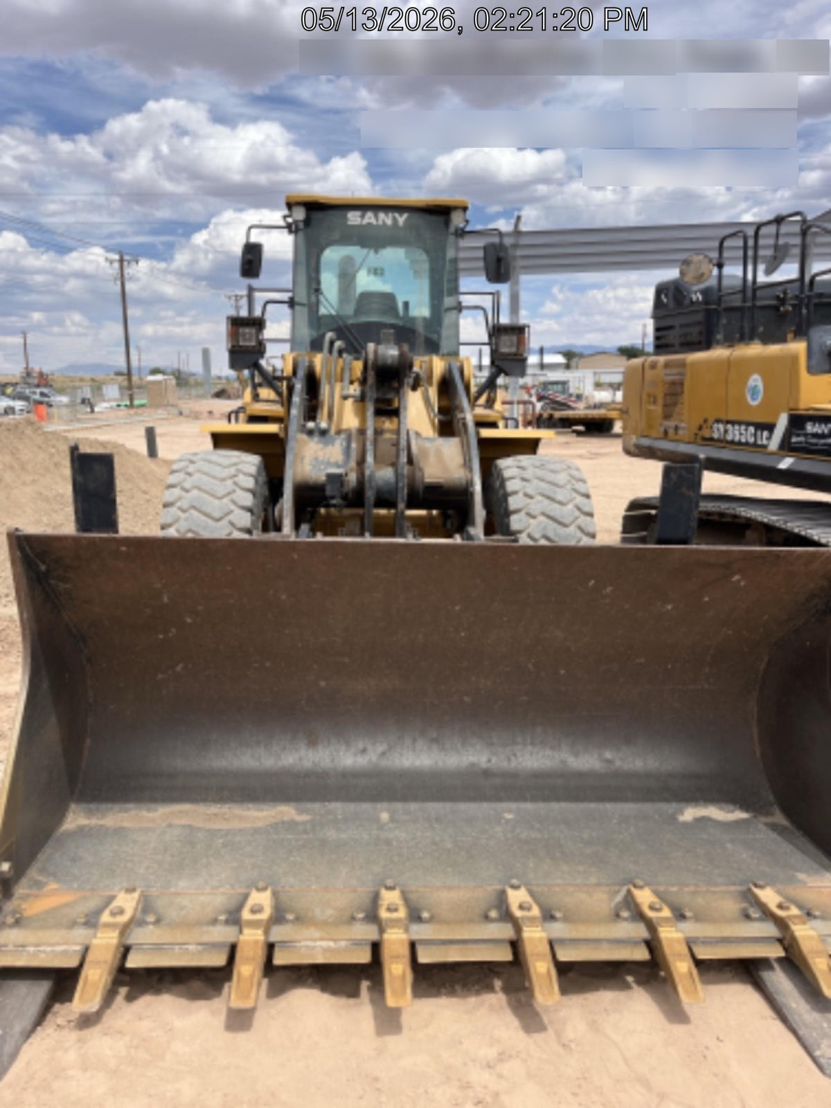 2019 Sany SW405K Tier 4, Cab, 3rd Function Hydraulics Smooth Pin On Bucket