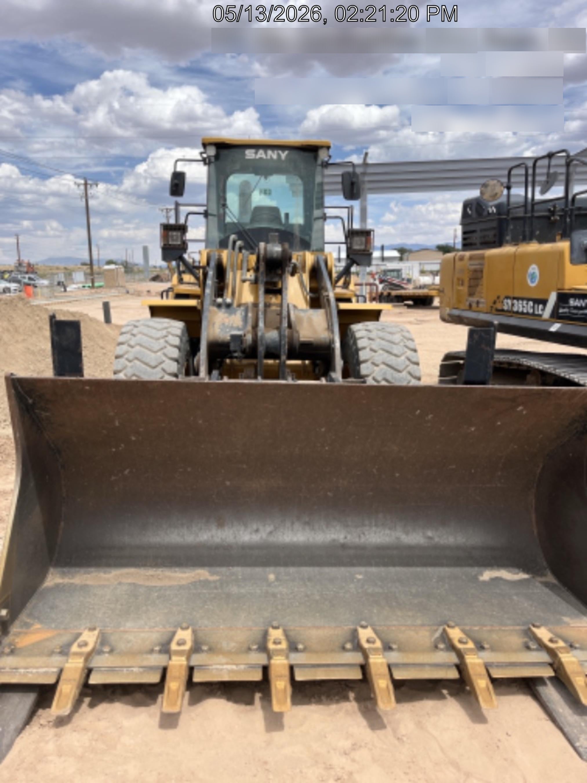 2019 Sany SW405K Tier 4, Cab, 3rd Function Hydraulics Smooth Pin On Bucket
