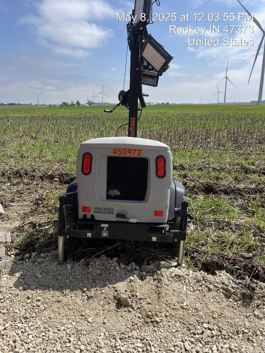 2024 Wacker Neuson LTT4 Diesel, Kohler KDW702, Deep Sea Controller, Auto Start, LED 320W, Bypass Outlet, T3