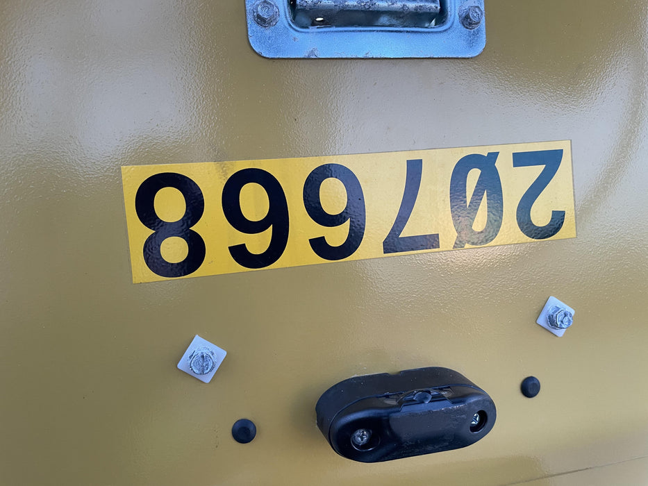 2022 Allmand NLV3GR (4) LED Light Fixture 350W, 23' Vertical Mast, 3kW Prime, Towable, Deep Sea L401, Leveling Jacks, Yanmar T4F 5.8hp