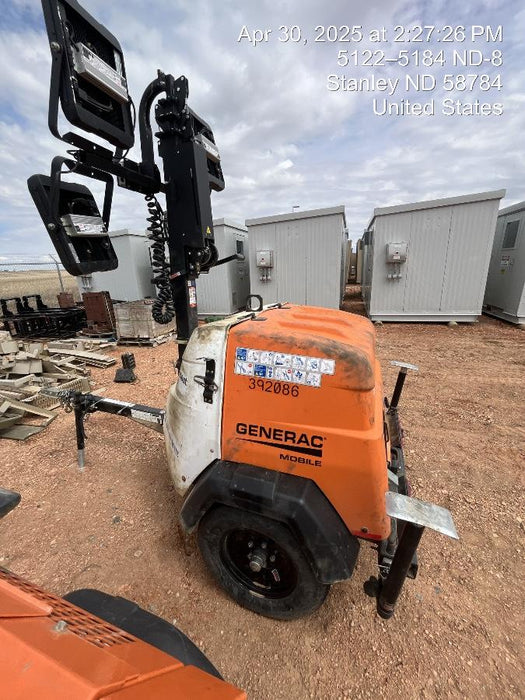 2024 Generac MLT2 Diesel, Flex Switch 120V Input, Powerzone Controller, 
(4) 320W LED Lights, 4kW Generator, 39.9 Gal Fuel Tank, 2" Ball, T3