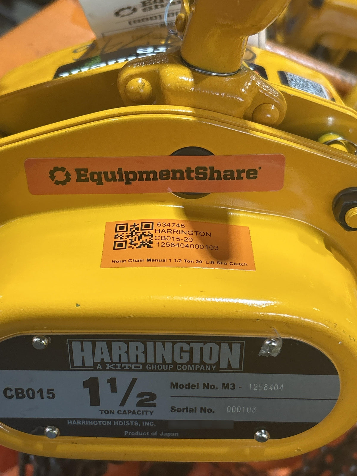 2026 HARRINGTON CB015-20