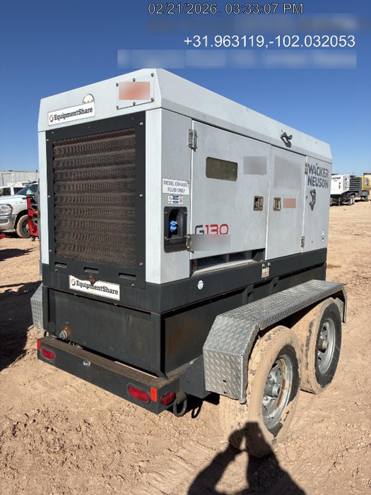 2019 WACKER NEUSON G130