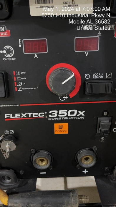 2022 LINCOLN ELECTRIC FLEXTEC 350X