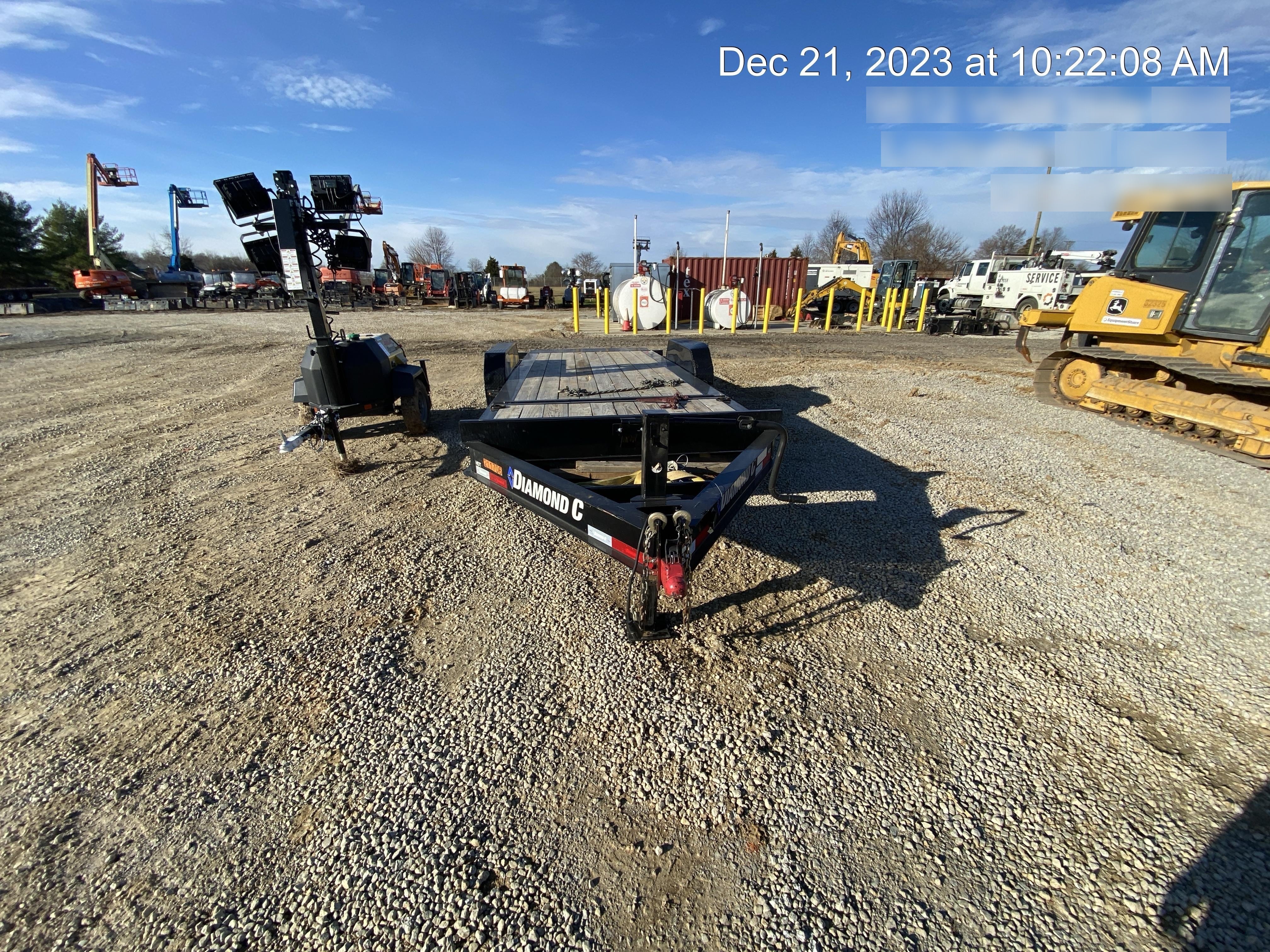 2022 DIAMOND C TRAILERS HDT-20T