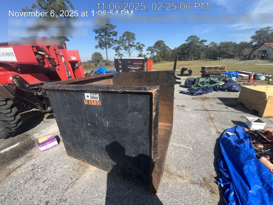 2019 Manitou MTA10055 Canopy, 120 HP, Solid Tires, Work Lights, Lift Hook, Auxiliary Hydraulics 66" Carriage and 60" Forks