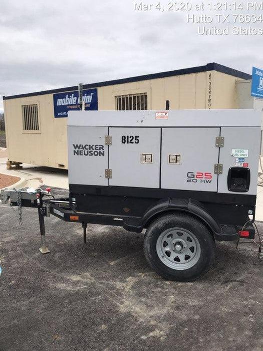 2018 WACKER NEUSON G25