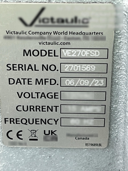 2023 VICTAULIC VE270FSD