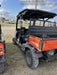 Kubota RTV-X1140W-H 4wd Utility Cart, LED Strobe, Windshield Tempered Glass, Pastic Canopy, Wire Harness Kit, Backup Alarm