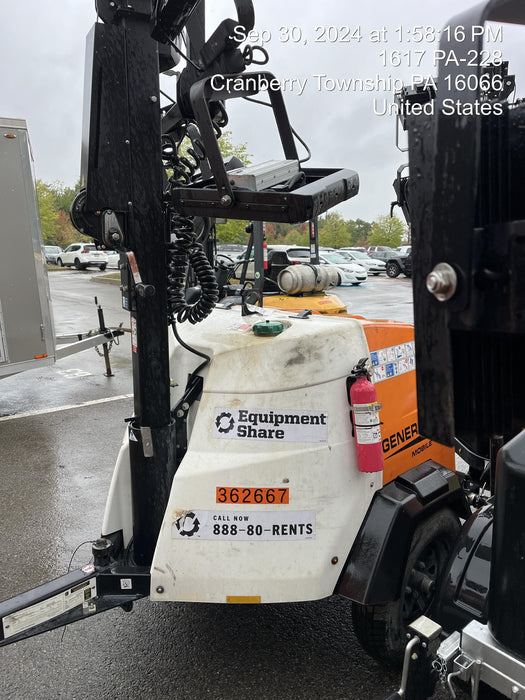 2023 Generac MLT2 Diesel, Flex Switch 120V Input, Powerzone Controller, 
(4) 320W LED Lights, 4kW Generator, 39.9 Gal Fuel Tank, 2" Ball, T3