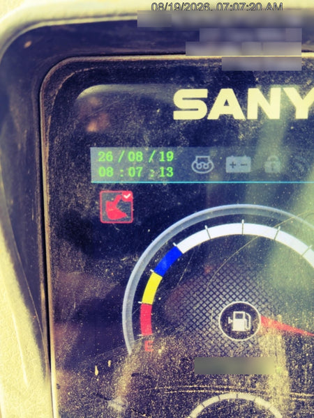 2020 Sany SY75C Rubber Hydraulic Excavator