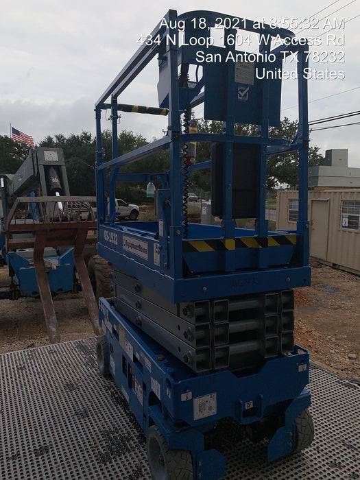 2021 Genie GS-1932 Electric Drive, Sld NM Tires, DBcns, EST