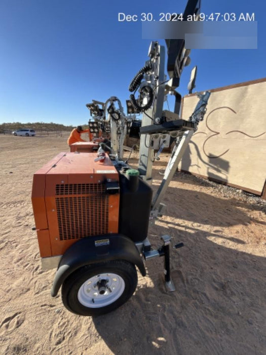 2024 Wanco WLTT-4MM4K Diesel, Deep Sea Controller, Shore Power Plug, Auto Start, (4) 350W LED Floodlights, 4kW Generator, 60 Gal Fuel Tank, 2" Ball, T3