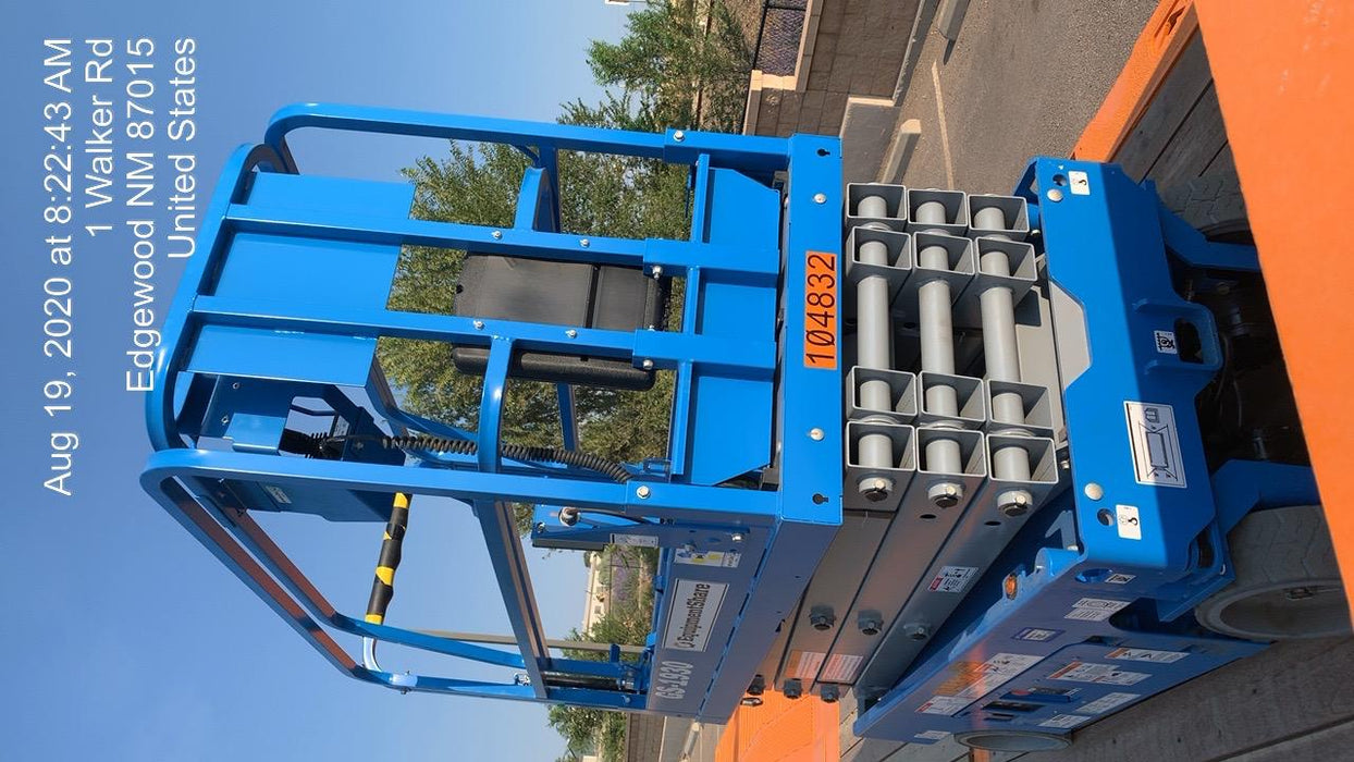 2020 Genie GS-1930 Fixed rails with chain entry gate - Pre A92.20