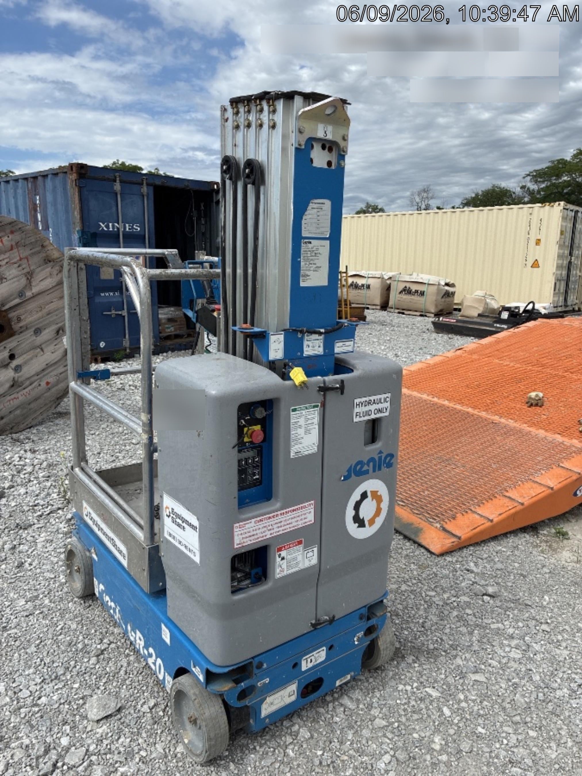 2019 GENIE GR-20