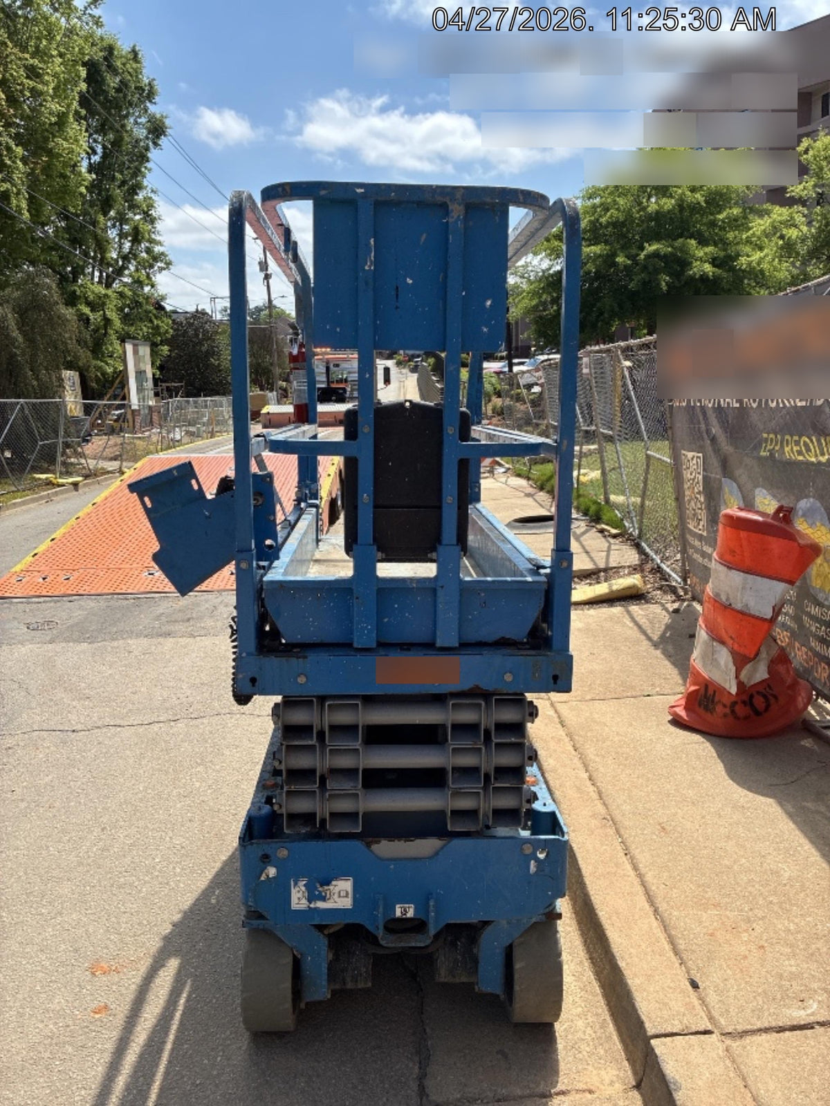 2020 Genie GS-1930 Fixed rails with chain entry gate - Pre A92.20