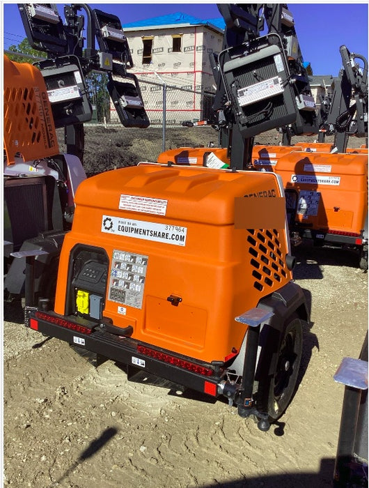 2023 Generac MLT2 Diesel, Flex Switch 120V Input, Powerzone Controller, 
(4) 320W LED Lights, 4kW Generator, 39.9 Gal Fuel Tank, 2" Ball, T3