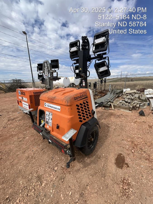 2024 Generac MLT2 Diesel, Flex Switch 120V Input, Powerzone Controller, 
(4) 320W LED Lights, 4kW Generator, 39.9 Gal Fuel Tank, 2" Ball, T3