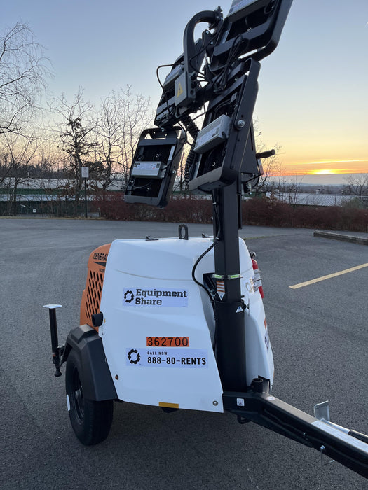 2023 Generac MLT2 Diesel, Flex Switch 120V Input, Powerzone Controller, 
(4) 320W LED Lights, 4kW Generator, 39.9 Gal Fuel Tank, 2" Ball, T3