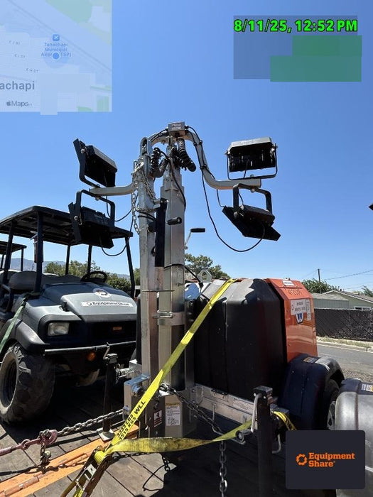 2024 Wanco WLTT-4MM4K Diesel, Deep Sea Controller, Shore Power Plug, Auto Start, (4) 350W LED Floodlights, 4kW Generator, 60 Gal Fuel Tank, 2" Ball, T3