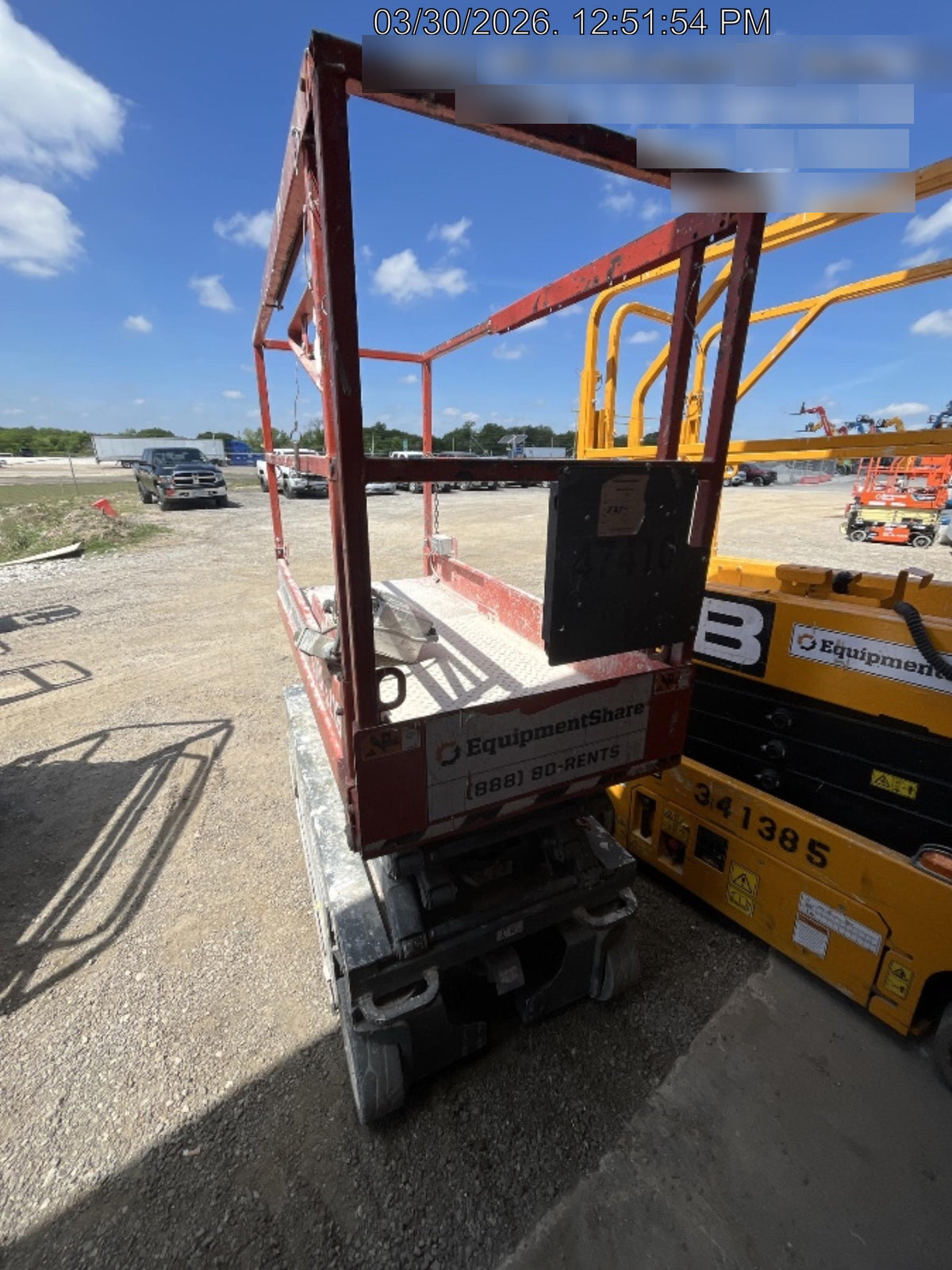 2019 Skyjack SJIII-3219 Standard Options, Trojan Batteries