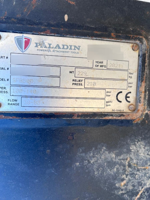 2021 PALADIN SFB500