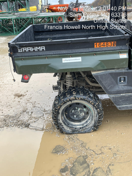 2021 Yanmar YU1000 Canopy, Steel Wheel, Poly WindShield, Beacon, Backup Alarm