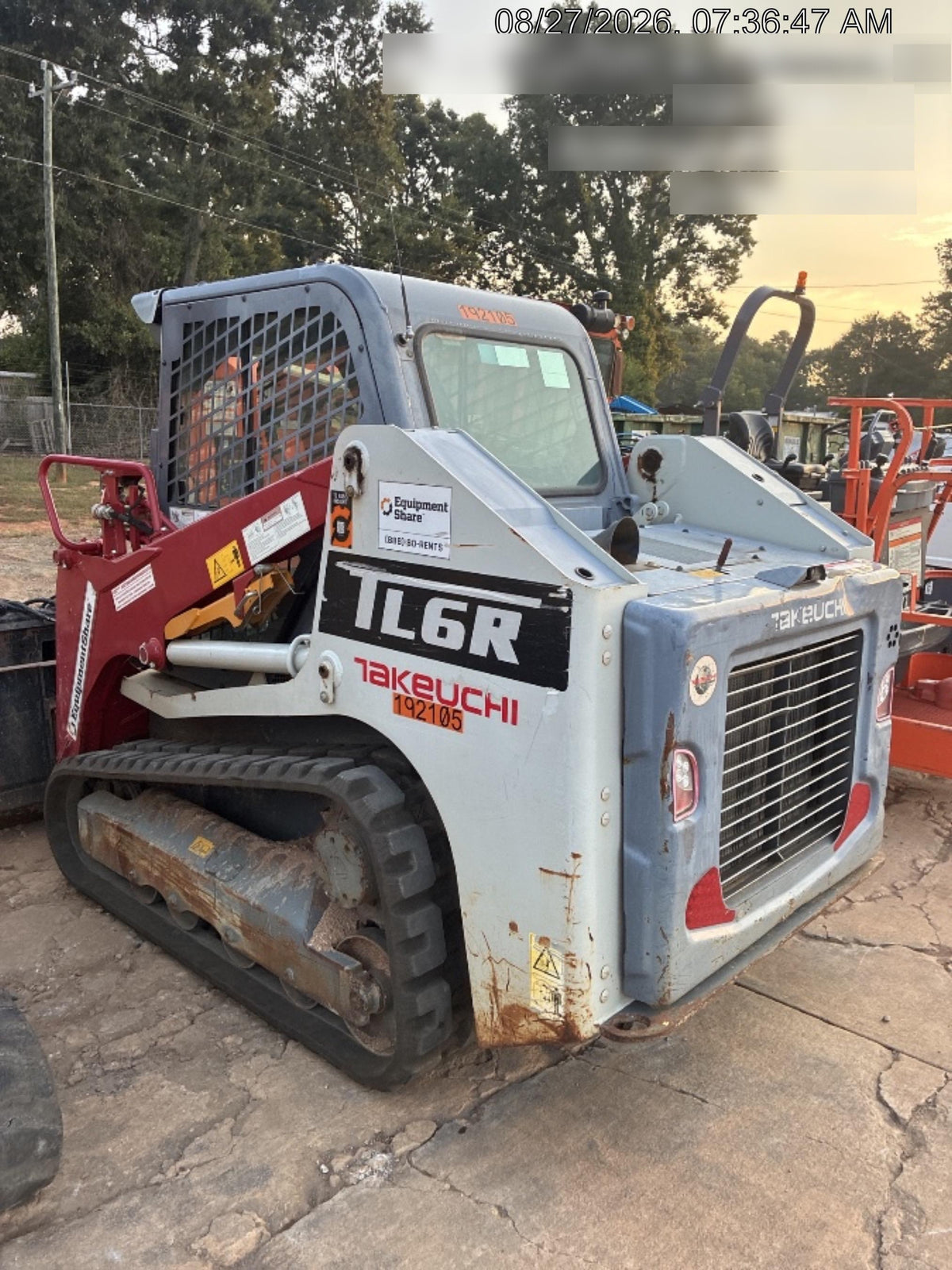 2021 TAKEUCHI TL6CR