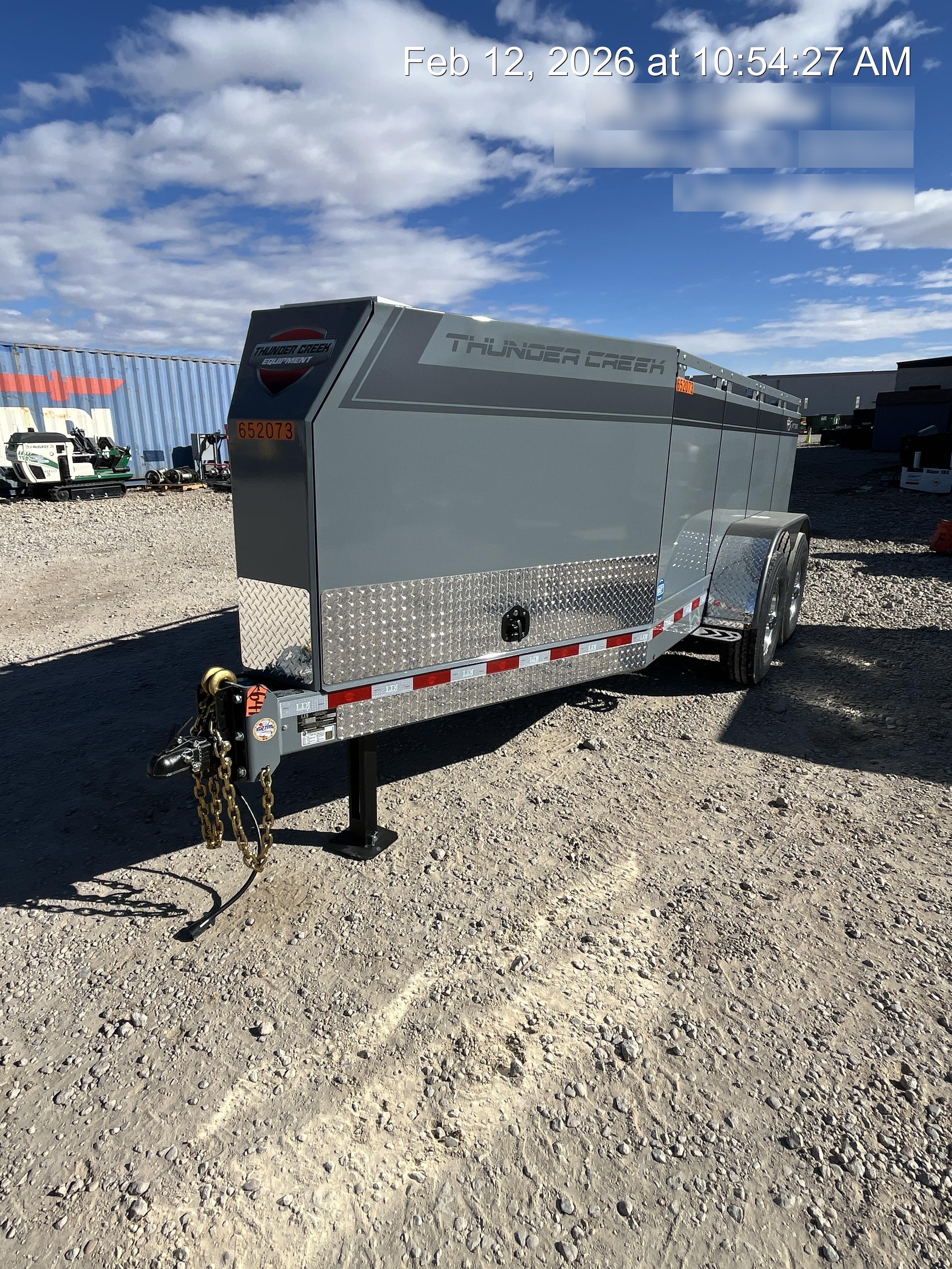 2026 THUNDER CREEK MTT920 - Hazmat not required