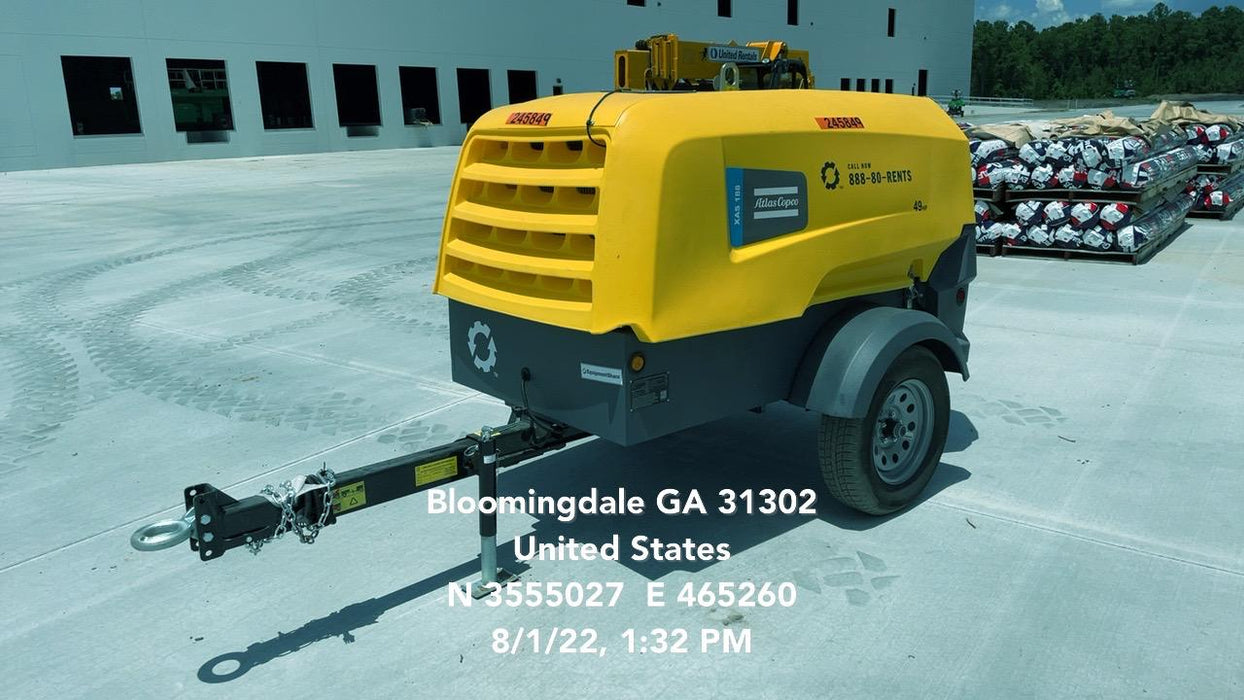 2022 ATLAS COPCO XAS188 CWK
