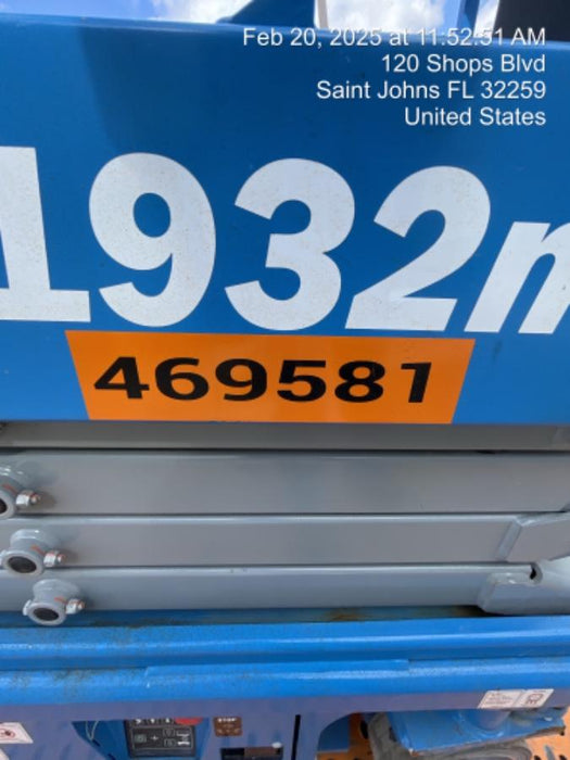 2024 Genie GS-1932 Electric Drive, Sld NM Tires, DBcns, T3 + Access Control