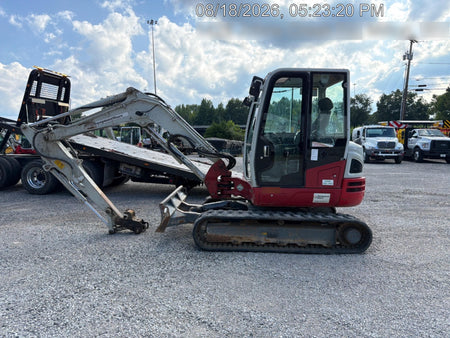 2022 Takeuchi TB250-2C Cab/Heat/Air, Rubber Tracks, Manual QC