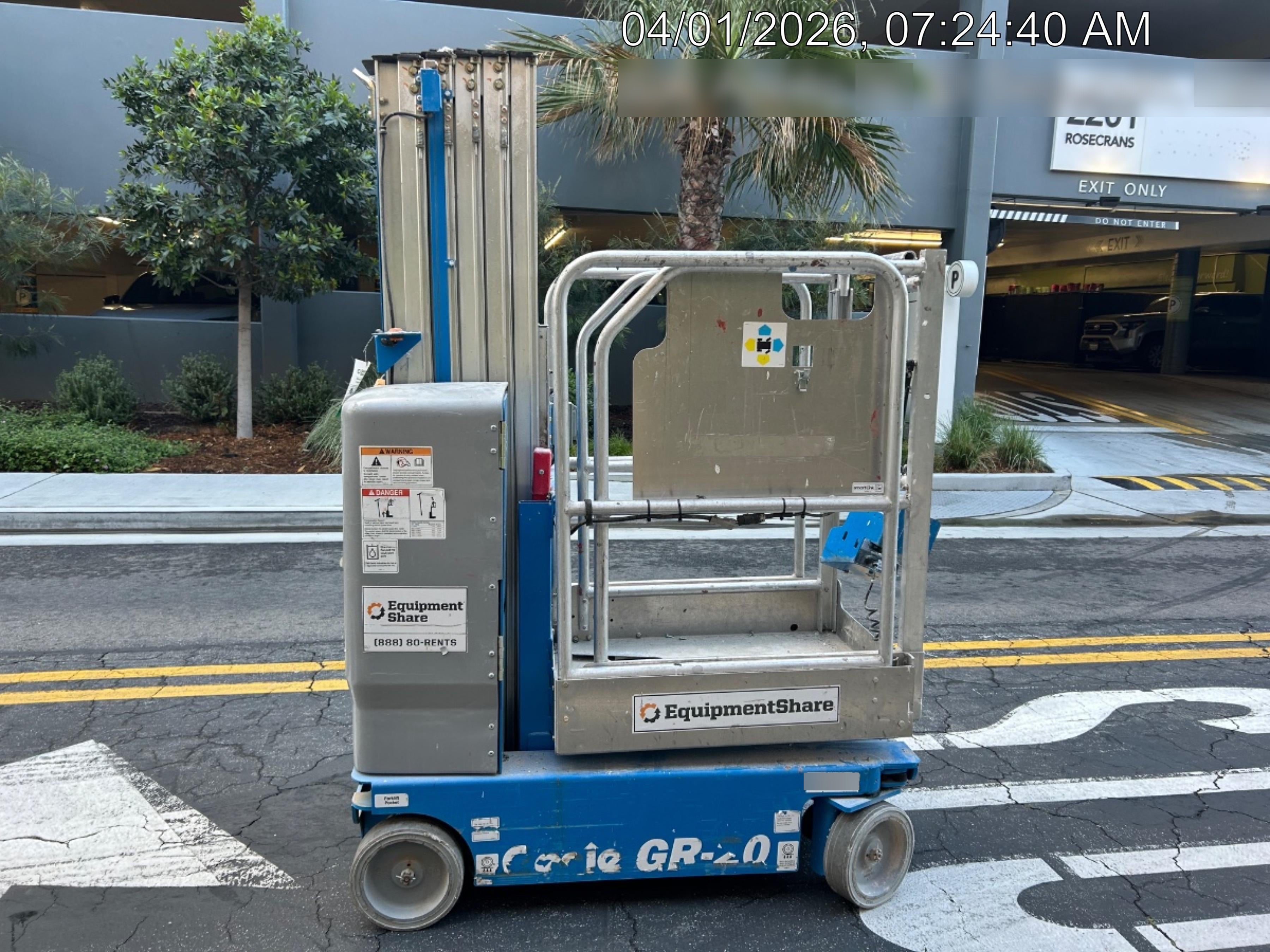 2019 GENIE GR-20