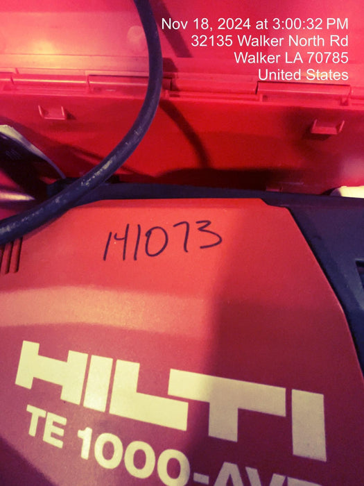 2021 HILTI TE 1000-AVR