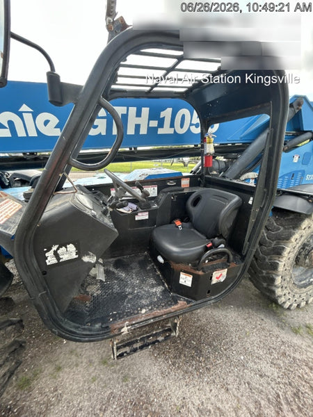 2017 Genie GTH-1056 Solid Tires, 60" carriage, Light Kit, Open ROPS, Flashing Beacon