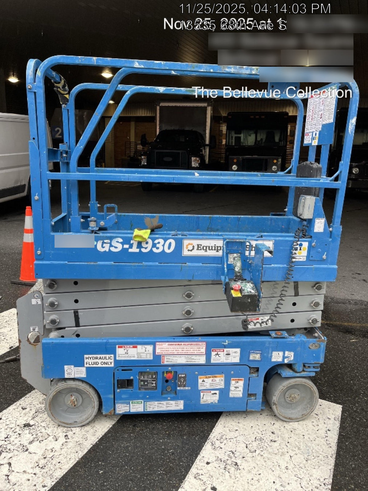 2019 Genie GS-1930 Half Height Swing Gate, 800W Inverter