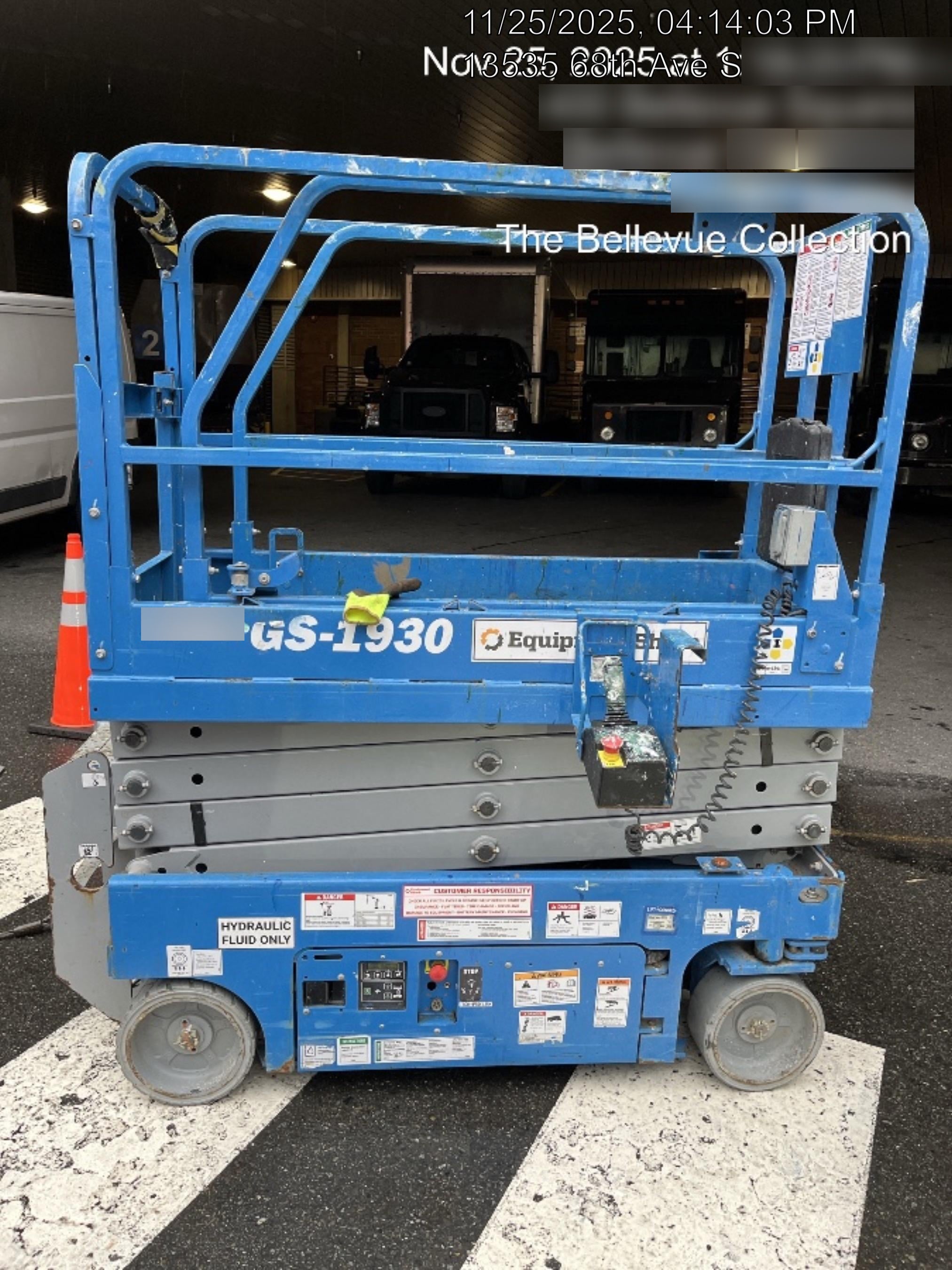 2019 Genie GS-1930 Half Height Swing Gate, 800W Inverter