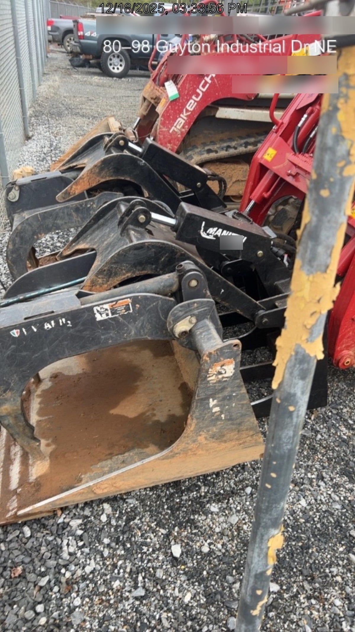 2020 PALADIN 76" Scrap Grapple Bucket - Paladin