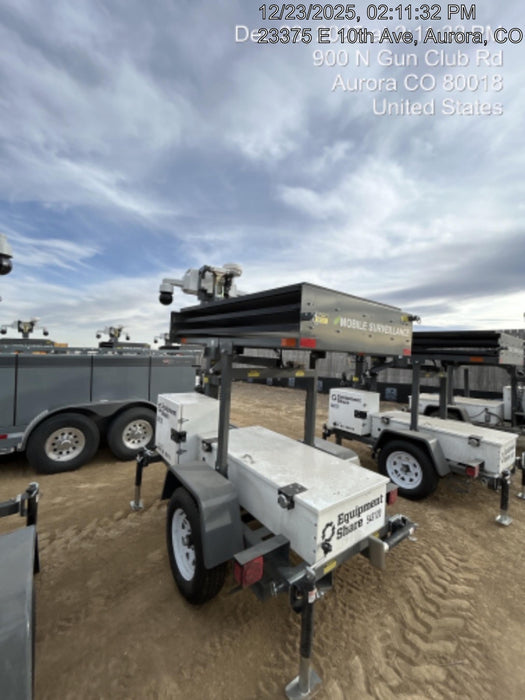 2025 NATIONAL SIGNAL Sunray Solar-Powered Mobile Integrator Tower