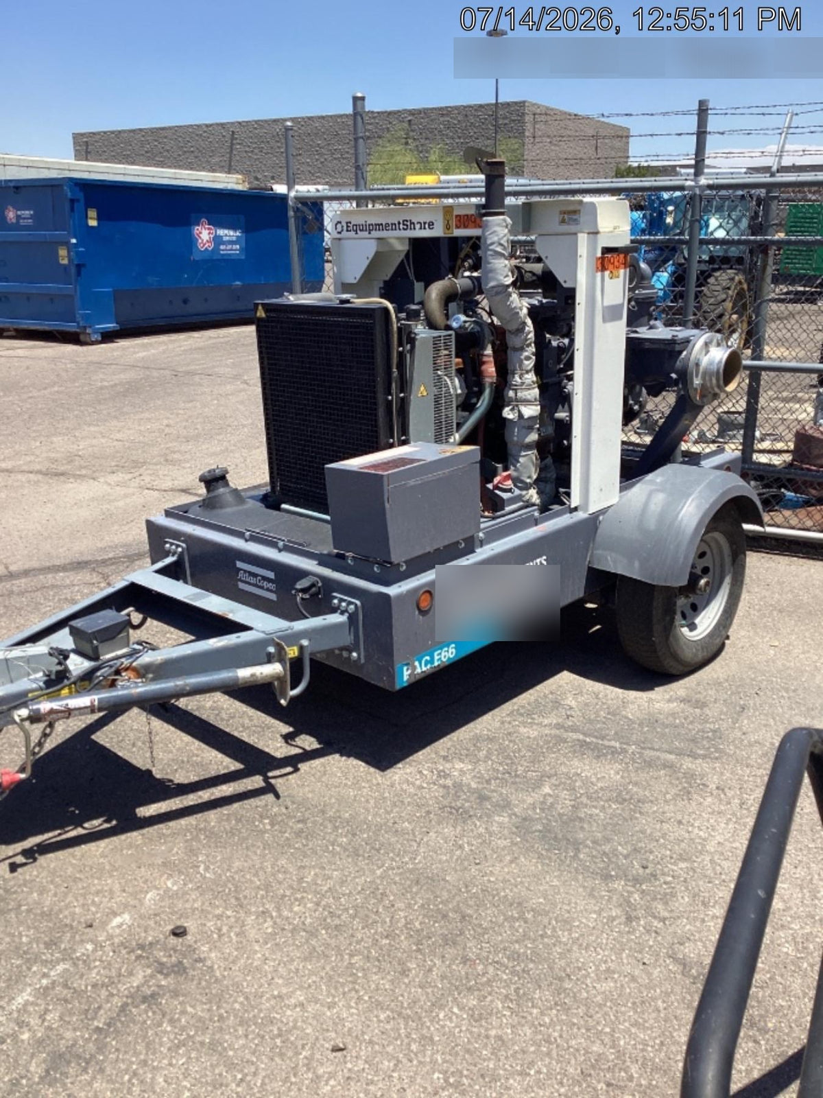 2023 ATLAS COPCO PAC F66 KD