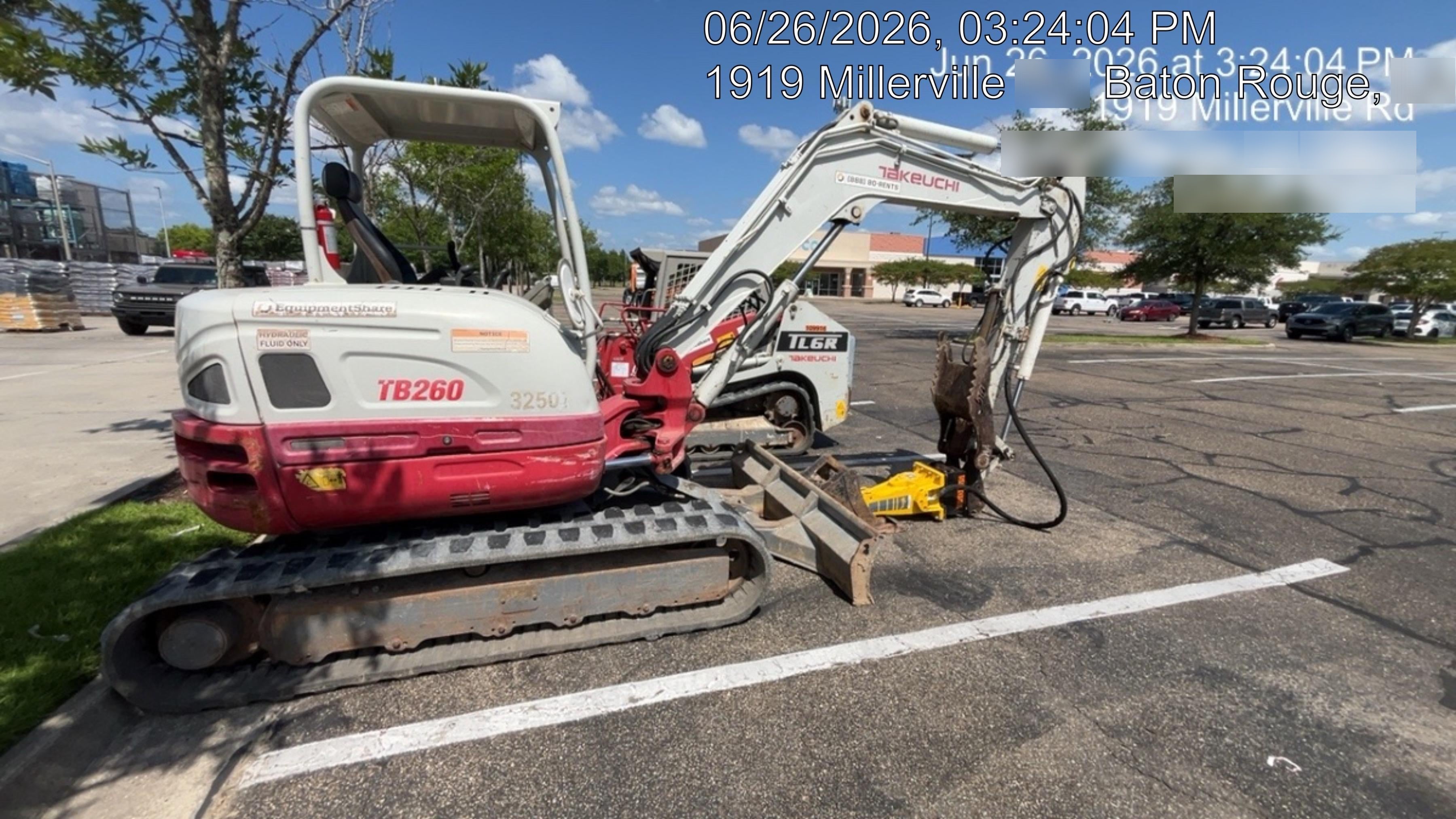 2019 TAKEUCHI TB260