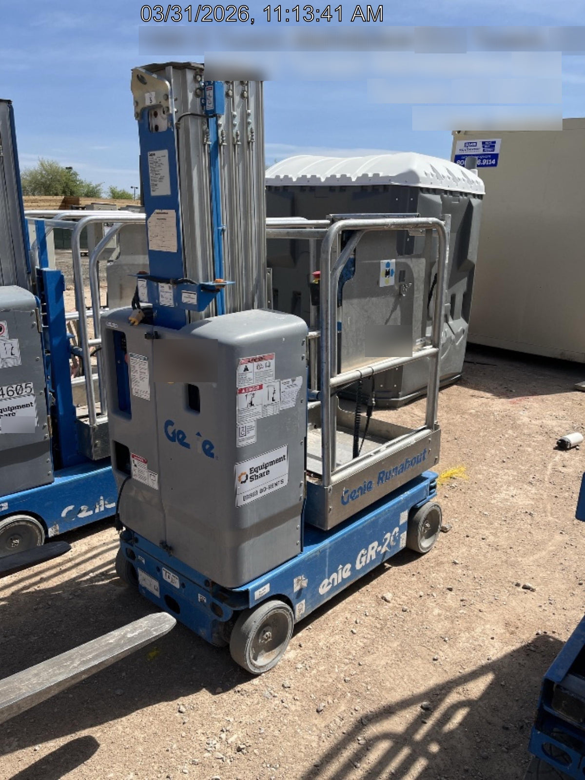 2019 GENIE GR-20