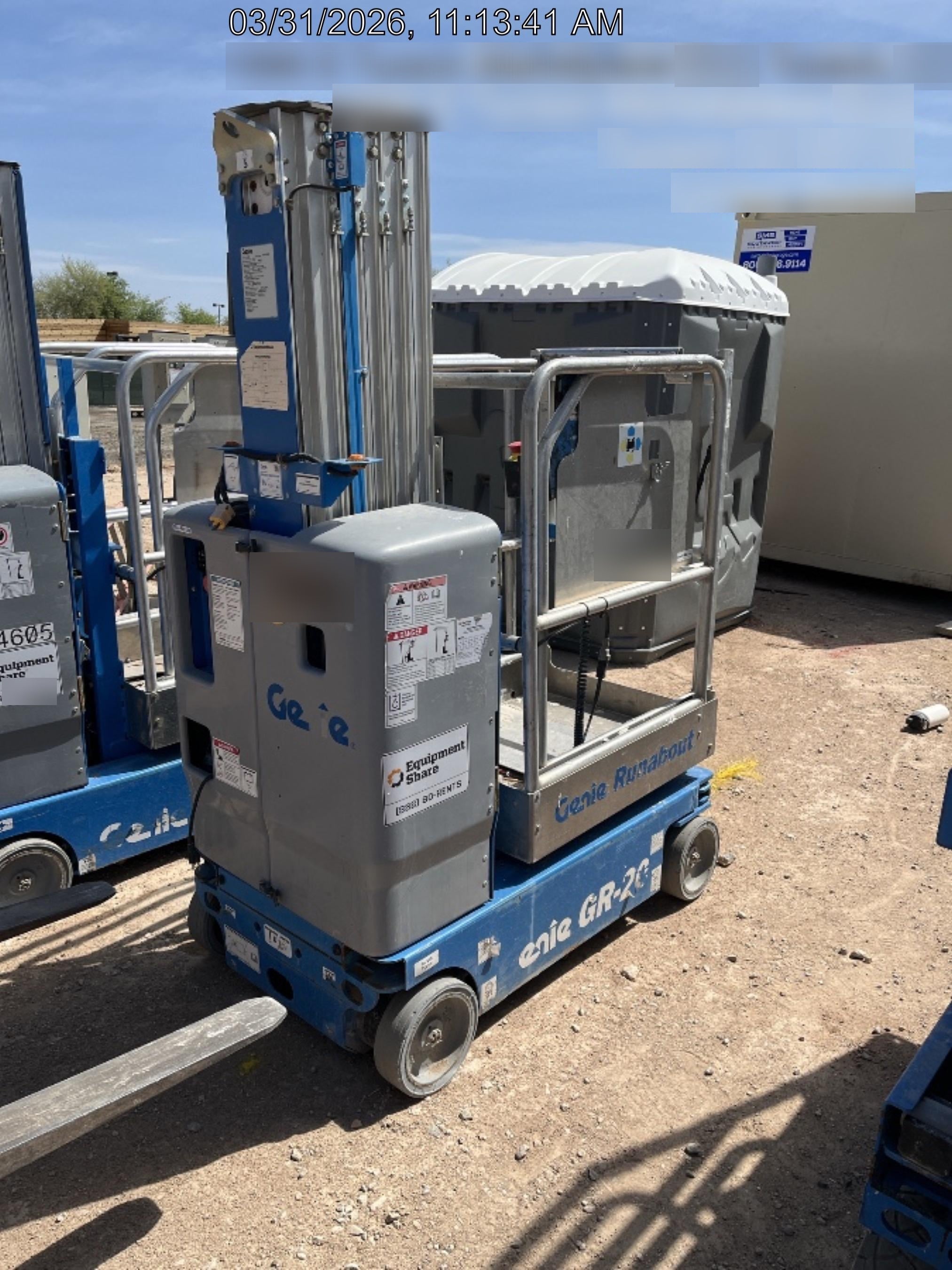 2019 GENIE GR-20
