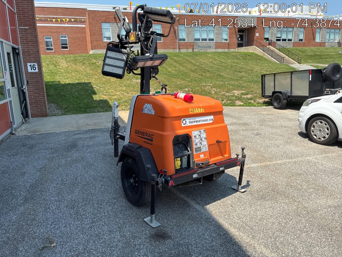 2024 Generac MLT2 Diesel, Flex Switch 120V Input, Powerzone Controller, 
(4) 320W LED Lights, 4kW Generator, 39.9 Gal Fuel Tank, 2" Ball, T3