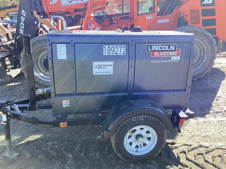 2021 Lincoln Electric Dual Maverick 200/200X Ready Pak 3, Includes Trailer, Cable Rack, Fender Light Kit