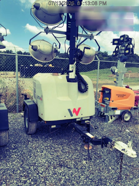 2018 Wacker Neuson LTV6L-MH Wacker Neuson LTV6L Mobile Light Tower w/Fuel Level Sensor Installed