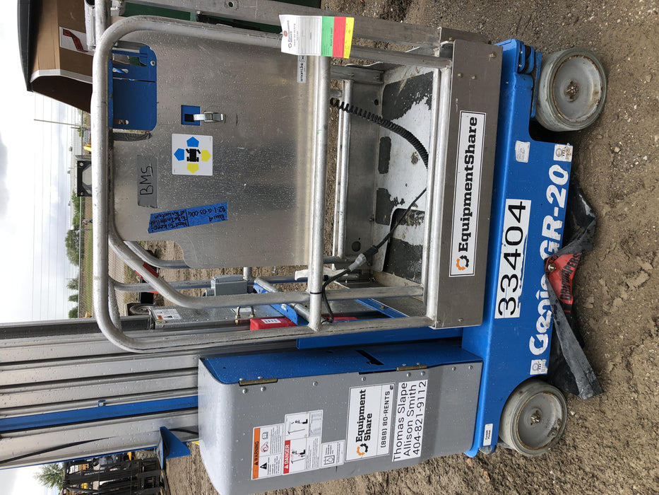 2019 GENIE GR-20