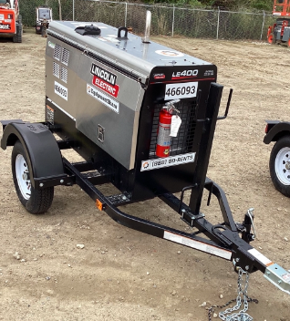 2024 Lincoln Electric LE400 Kubota V1505, Trlr, Cable Rack, Light Kit, ES Decals, T3